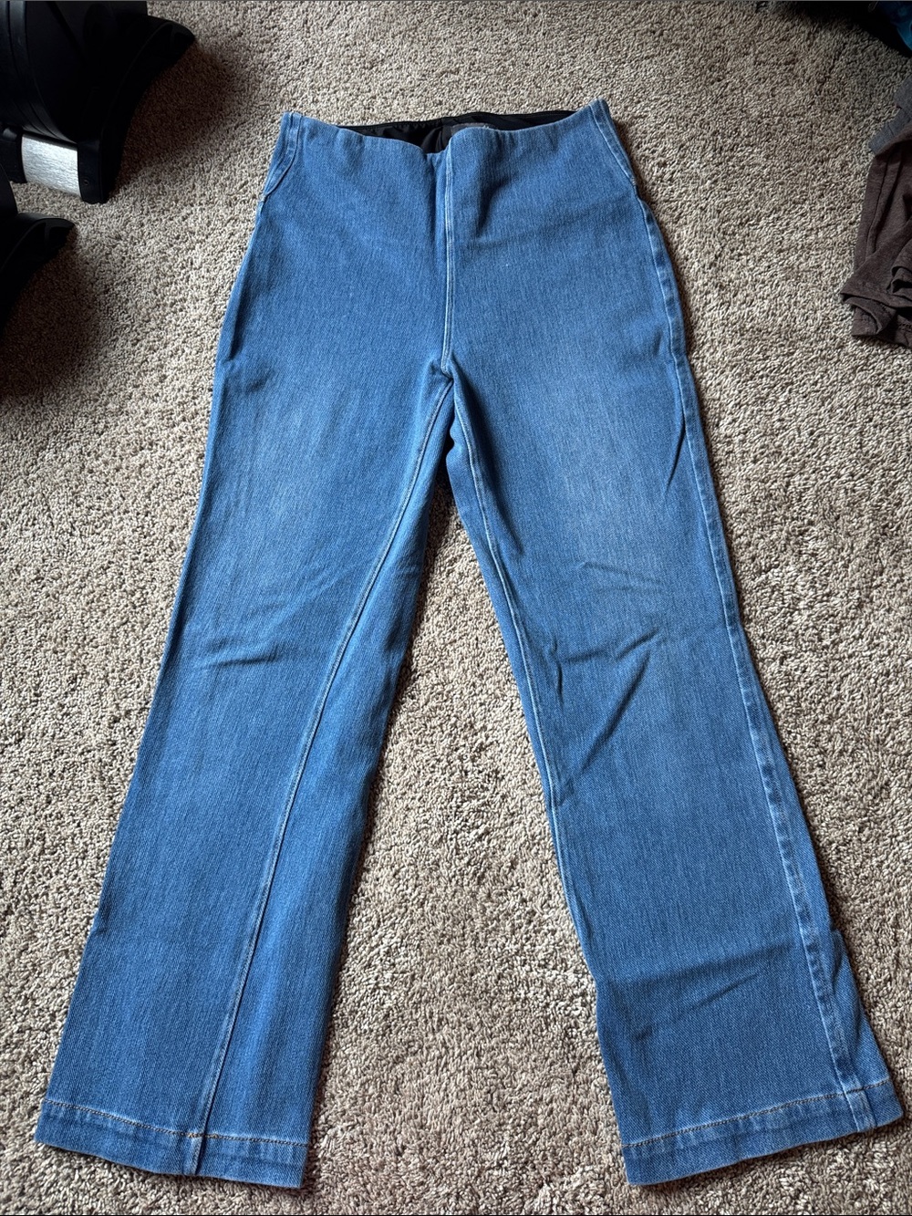 Lysse Light Blue Flare Wide-Leg Jeans